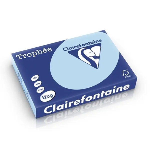 A4 Trophee (120Gr, Azuurblauw (pastel), 250)