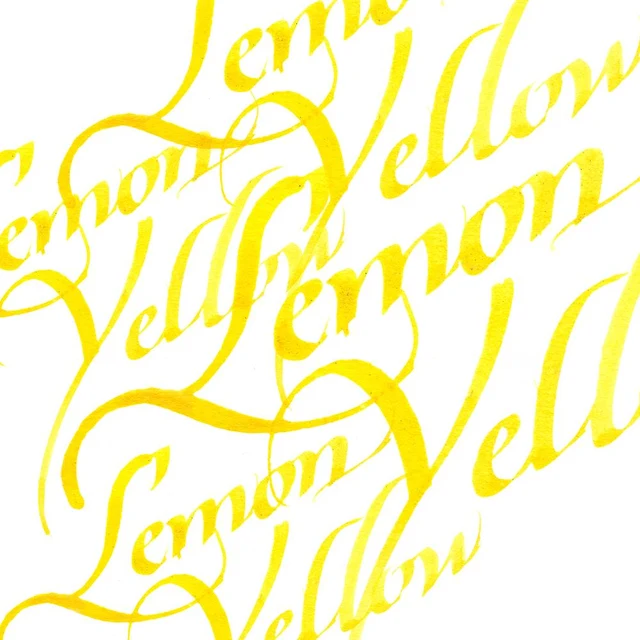 Winsor & Newton Calligraphy Ink 30ml Citroengeel