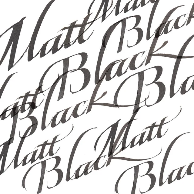 Winsor & Newton Calligraphy Ink 30ml Rode Dop Mat Zwart