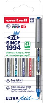 eye fine roller 0,5 mm ass 5x
