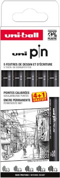 unipin fineliner even 4+1gr