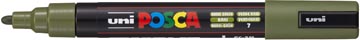 posca paintmarker pc5m kaki