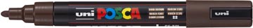 posca paintmarker pc5m bruin