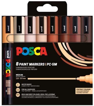 posca paintmarker pc5m bl8
