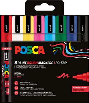posca paintmarker pc5br bl8