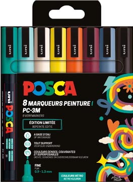 posca paintmarker pc3m retr 8x