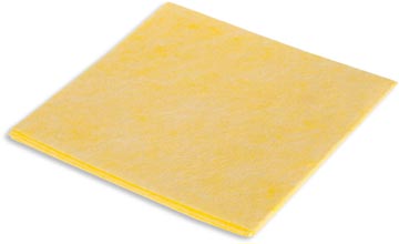 q-connect doek 38x38cm geel