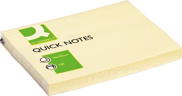quick notes 100v 76x102 geel