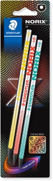 staedtler norix pl hb bl3 ass