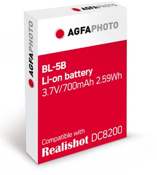 agfa vervangbatterij dc8200