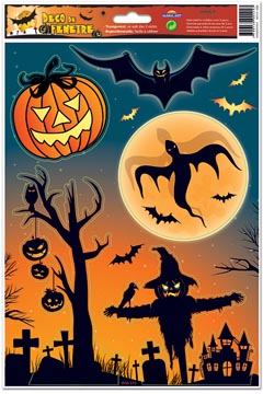 raamsticker halloween boom