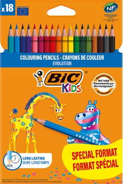 bic kids kleurpotlood evo 18x