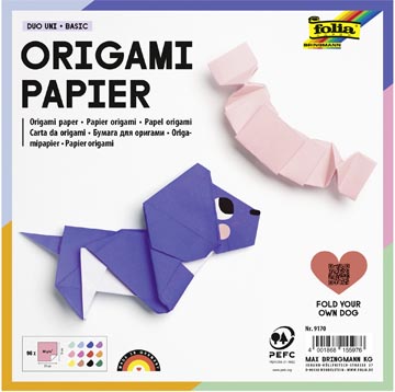 folia vouwpapier 19x19 p96