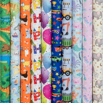 geschenkpap 70cmx2m kids