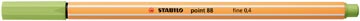 point 88 fineliner pistachegrn