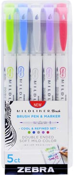 mildliner brushpen cool ref 5x