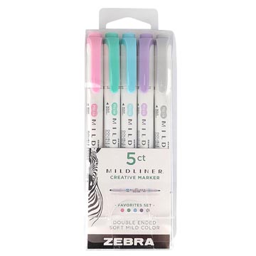 mildliner markeerst favori 5x
