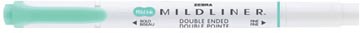 mildliner markeerstift grn-bl