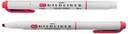 mildliner markeerstift rood