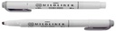 mildliner markeerstift grijs