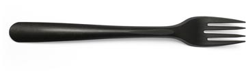 folia vork 19cm zwart p50