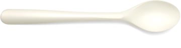 folia lepel 19cm wit p50