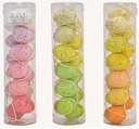 hangdeco eitjes gespikkeld 12x