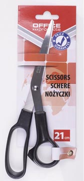 op schaar 21cm zwart bl