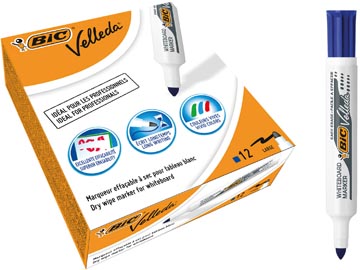 Bic Witbordstift (Blauw, Ronde Punt)