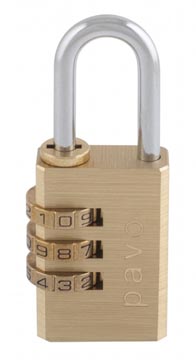 pavo hangslot 28mm cijferslot