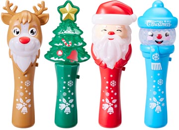 kerststaf licht geluid