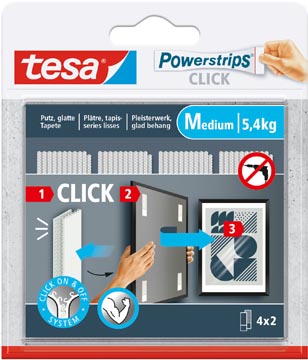 tesa powerstrips click m 2x4