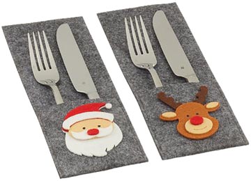 bestekzakje kerst