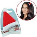 haarclip kerstmuts