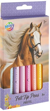 viltstift horse pastel 8x