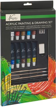 teken en verfset acryl 20d