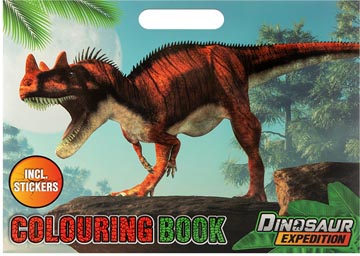 kleurb dino 26x35 incl sticker