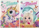 kleurboek glitter a4 m sticker