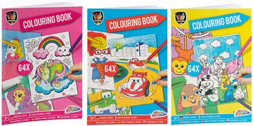kleurboek a4 64p