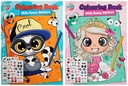 kleurboek a4 met stickers