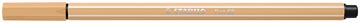 stabilo pen 68 lichtbruin