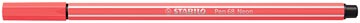 stabilo pen 68 neon rood