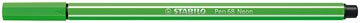 stabilo pen 68 neon groen