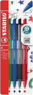 stabilo pointball bp ass 4x