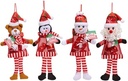 kerstfiguur met chocolade 50g