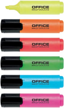 op markeerstift 2-5mm ass 6x