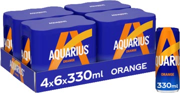 aquarius blik 33cl pk24 lemon