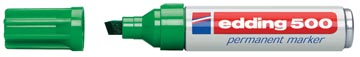 marker edding 500 groen schuin