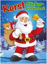 kleur en stickerboek kerst