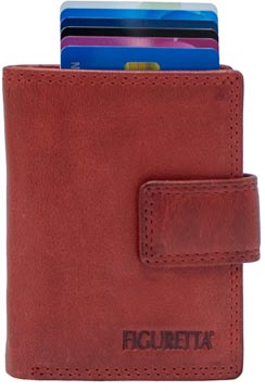 figuretta kaarth nappa rood